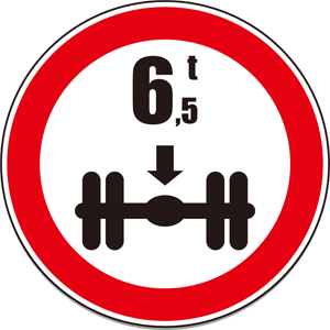 Axle load limit