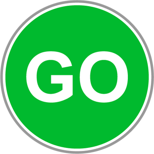 Go (temporary sign)